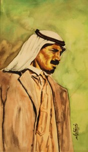 Standing Man Rafiq LAHAM 1966 - رفيق اللحام (Rafik LAHHAM)